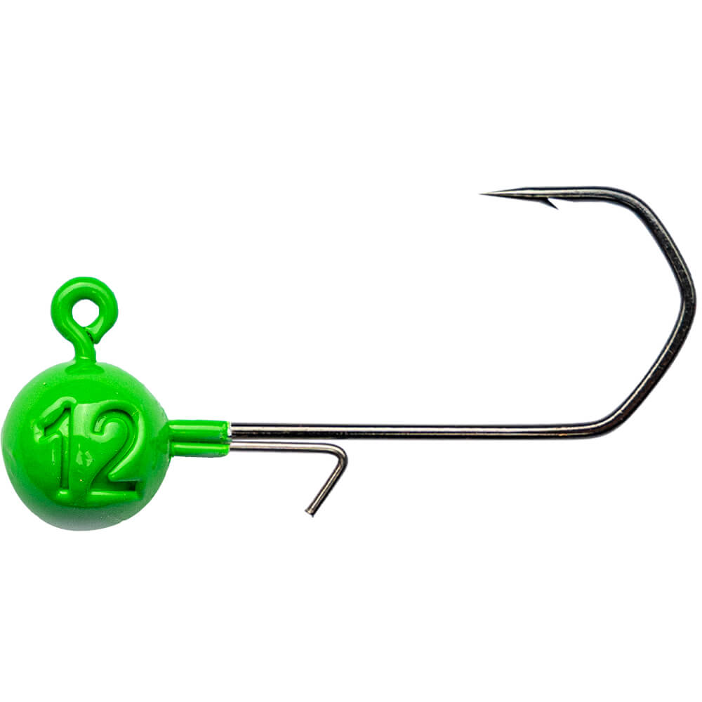 Monkey Lures Monkey Hooks 6/0 Green  White