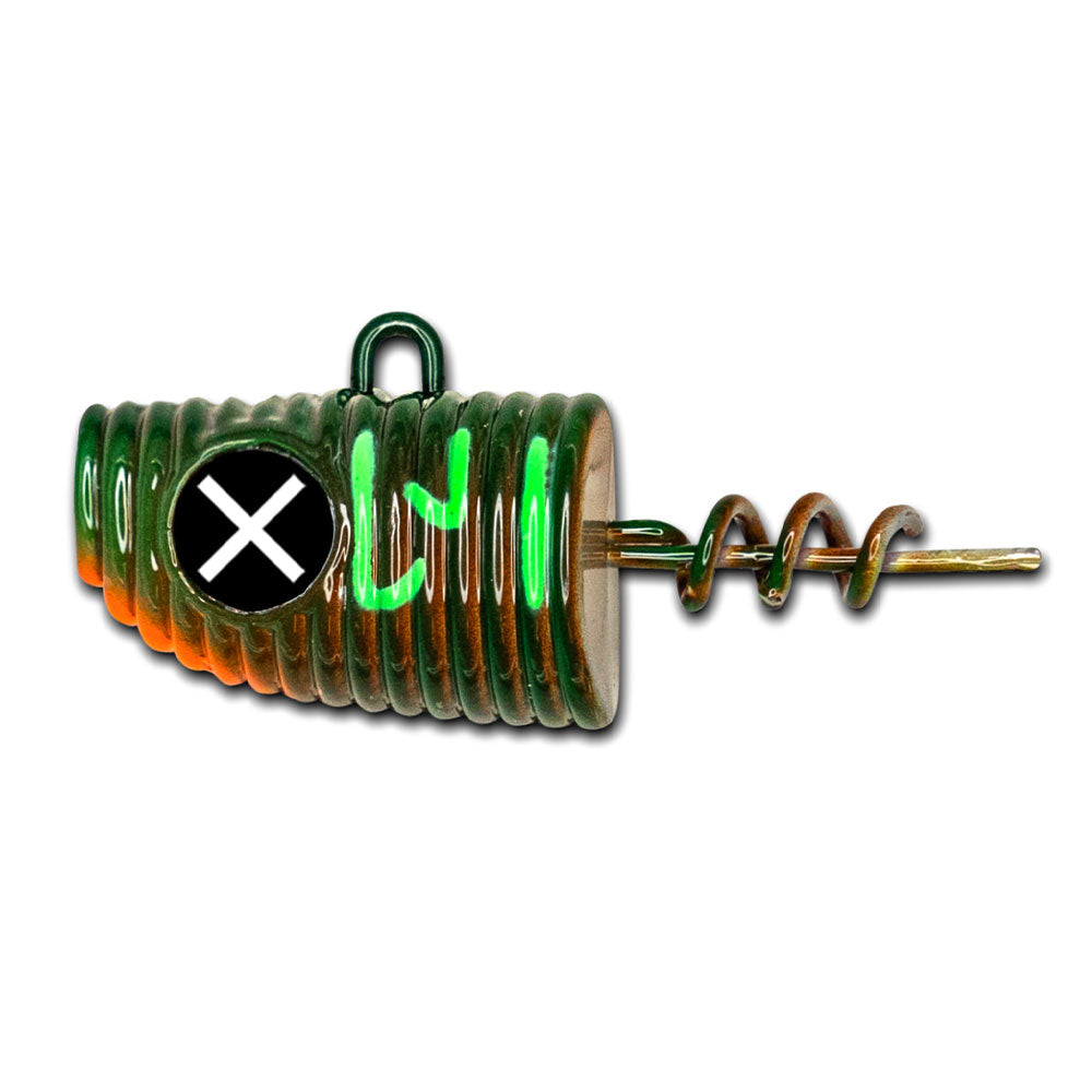 Monkey Lures Screw Head 80 g Toxic Zebra